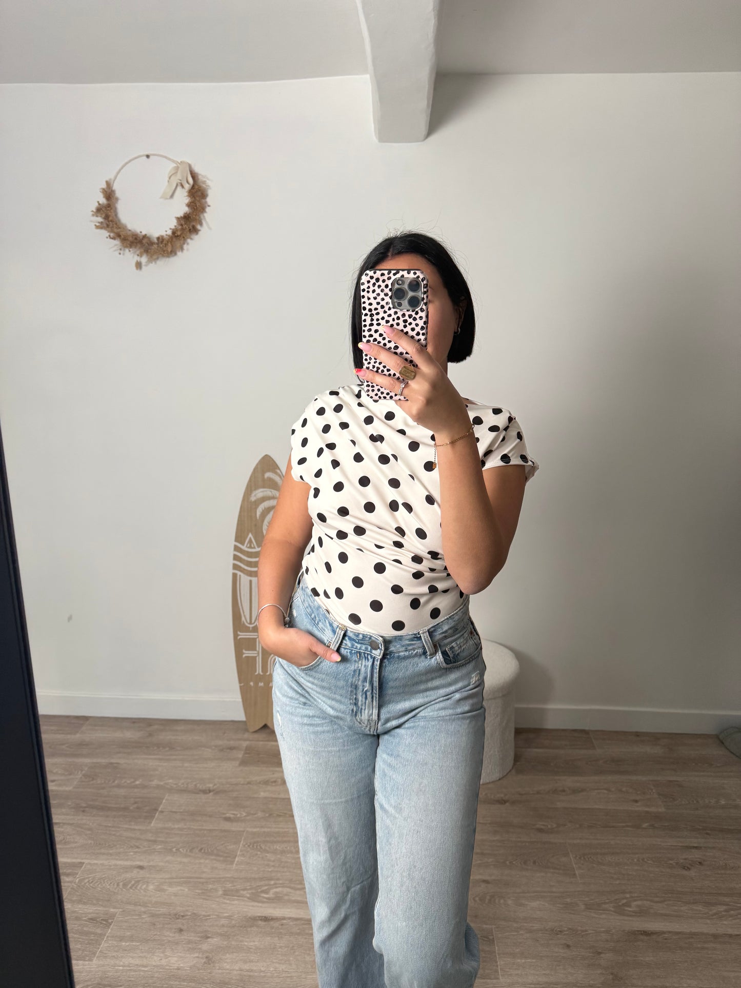 T-shirt à pois JESSICA