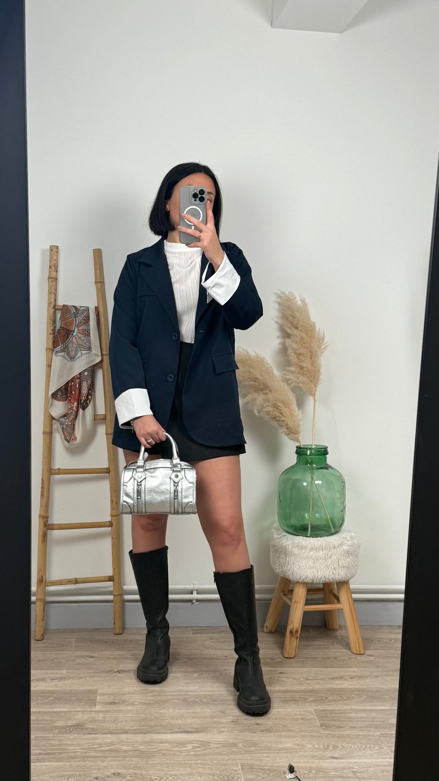 Blazer bleu marine - CASSANDRE