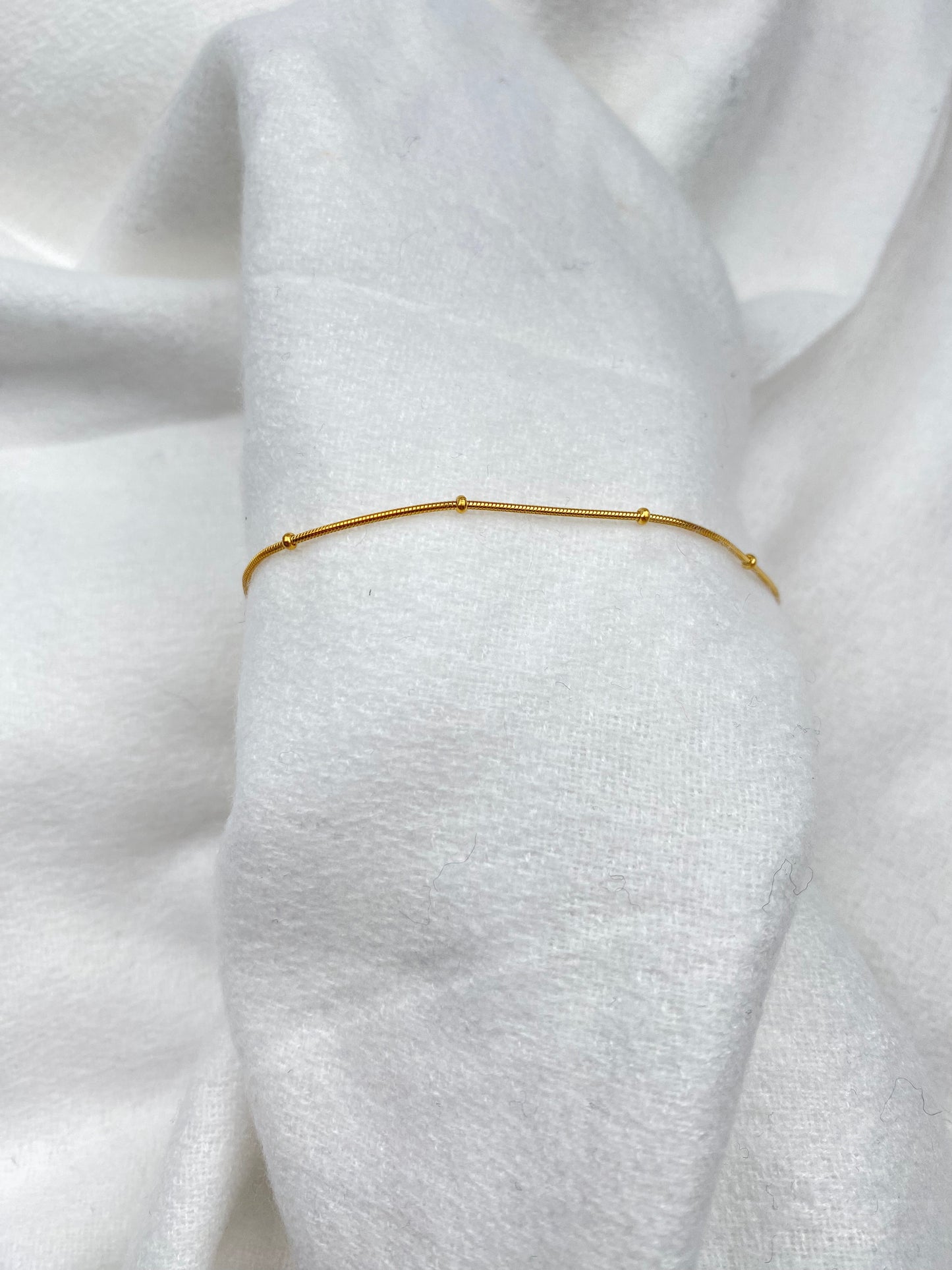 Bracelet gold  "AGATHA"