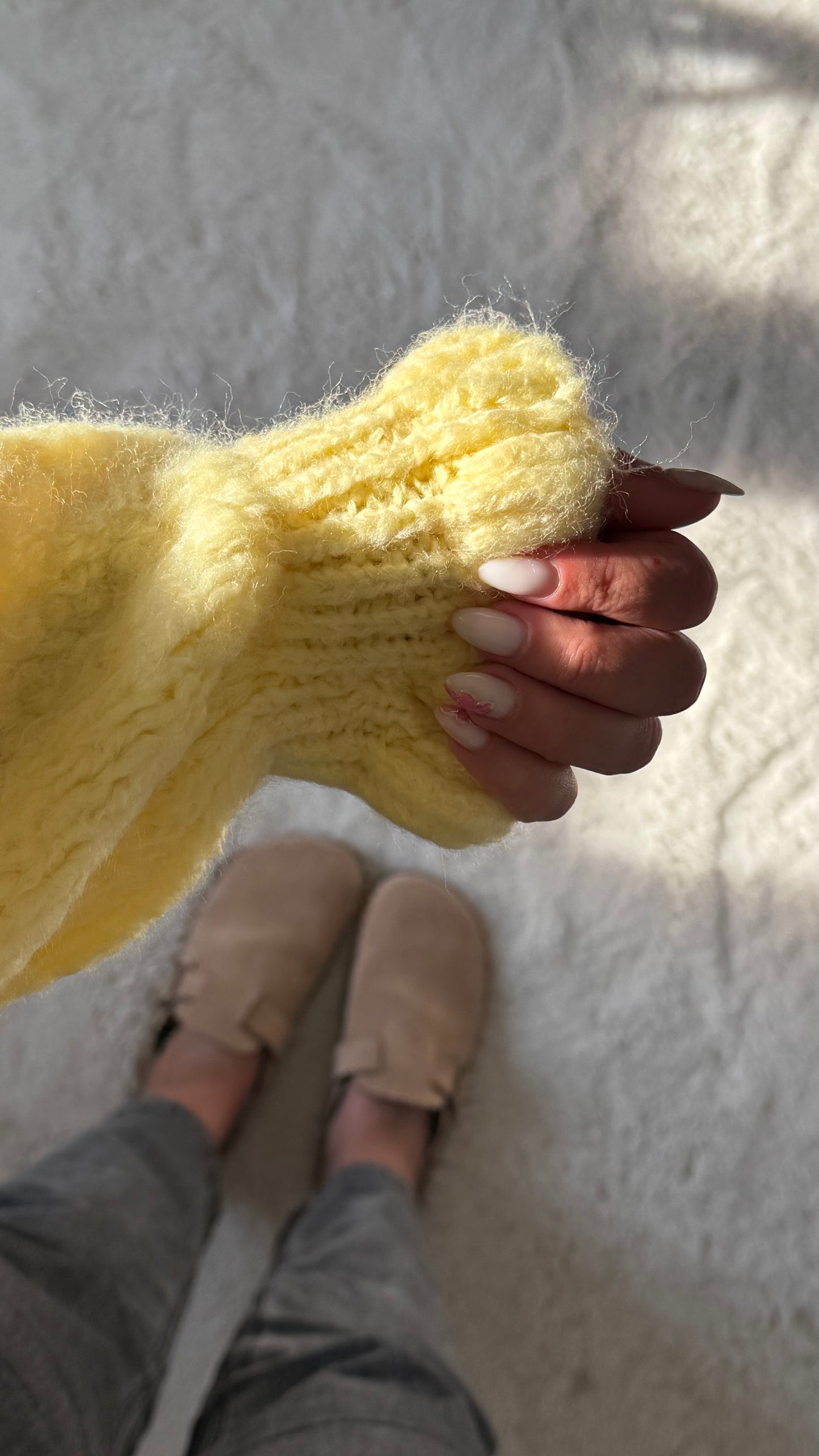 Gilet doux jaune- PAOLA