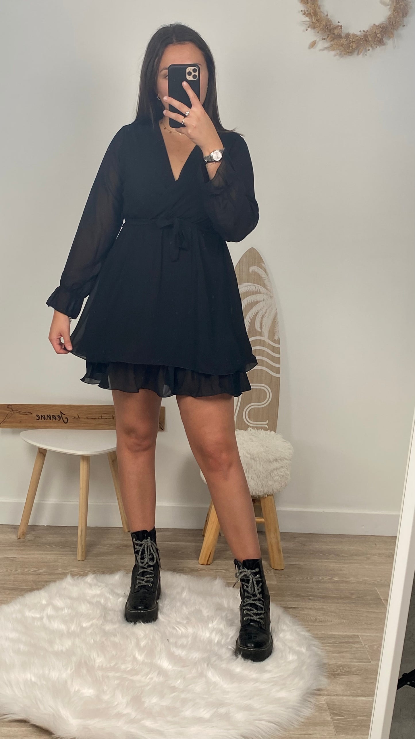 IMPARFAIT- Robe noir