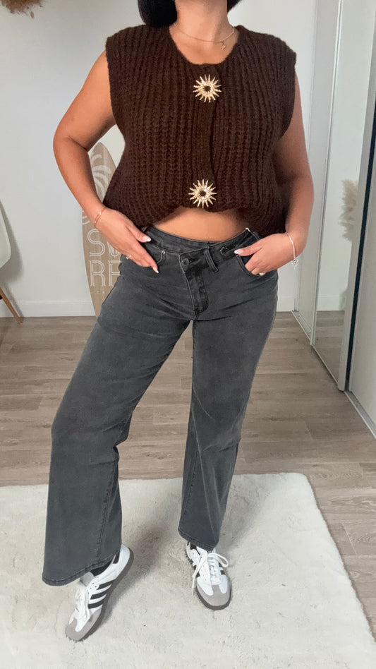 Jeans asymétrique- NORA