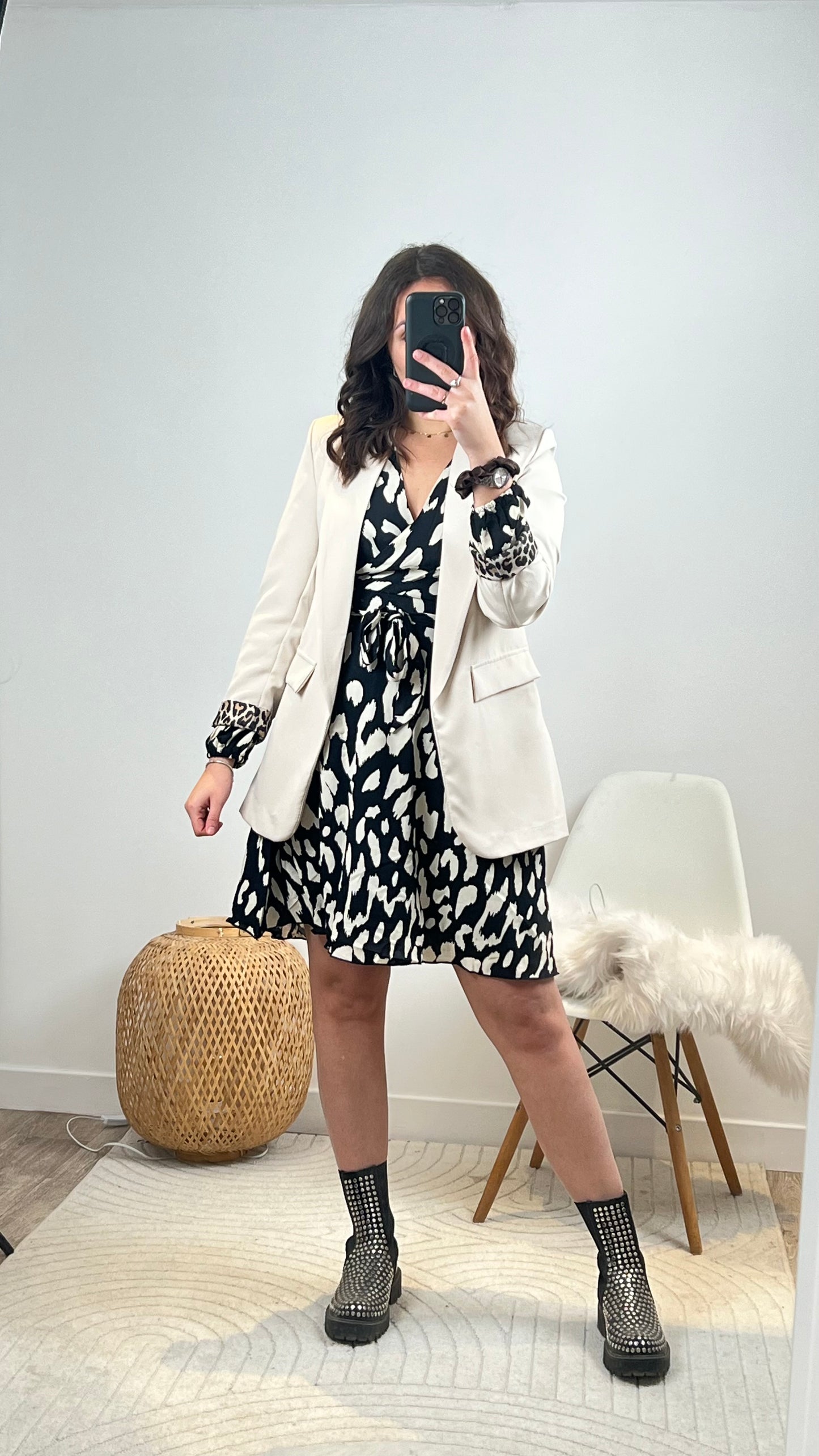 Robe à motif - LILIE