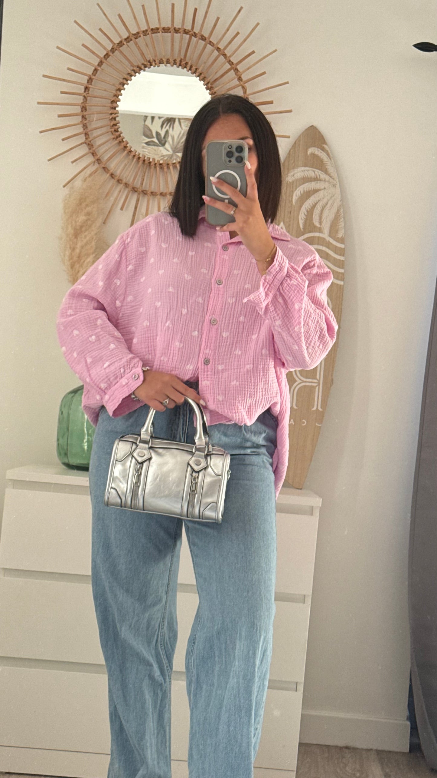 Chemise en gaze de coton- LOVERS
