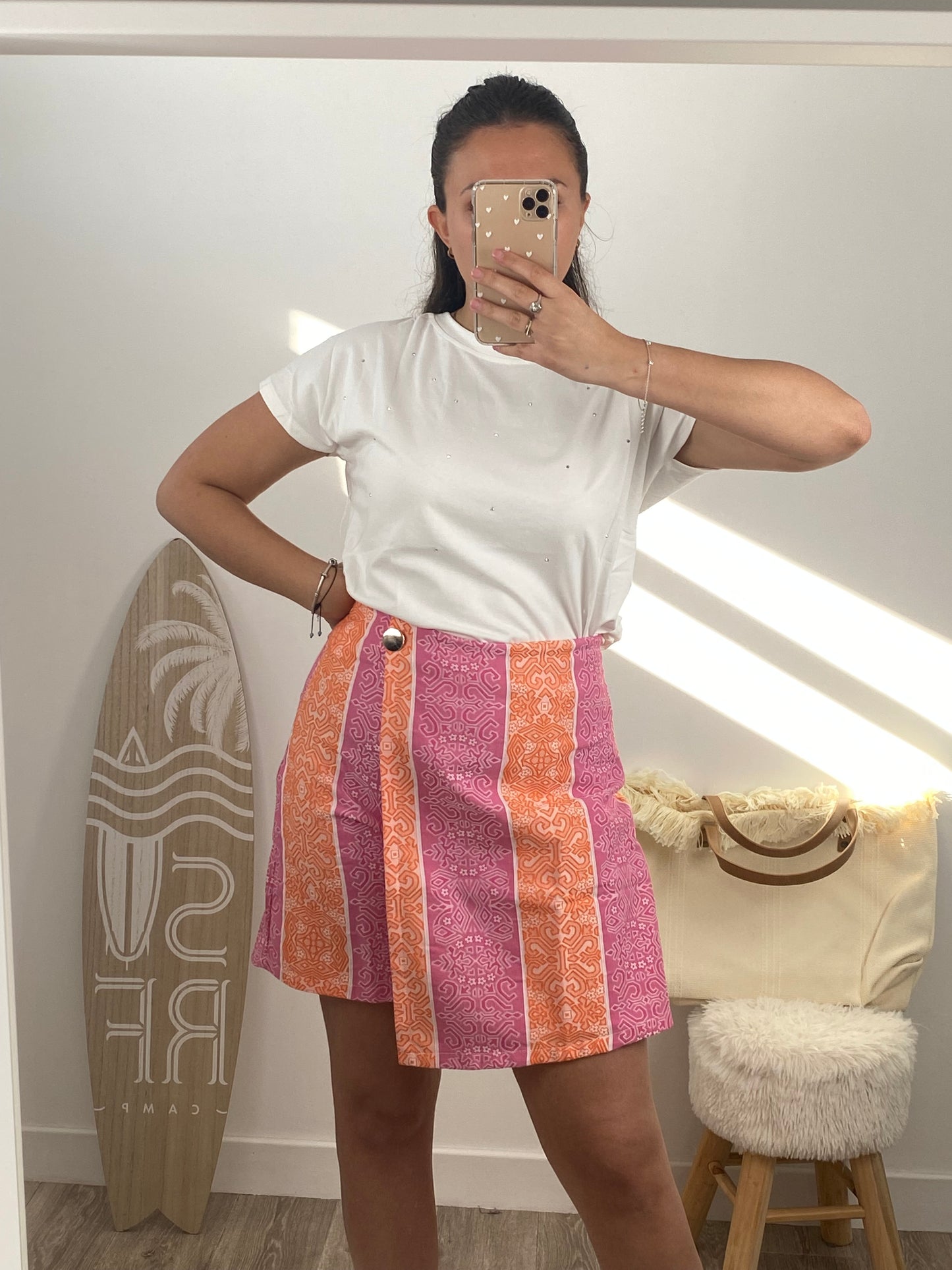 Tee-shirt à strass- MAELA