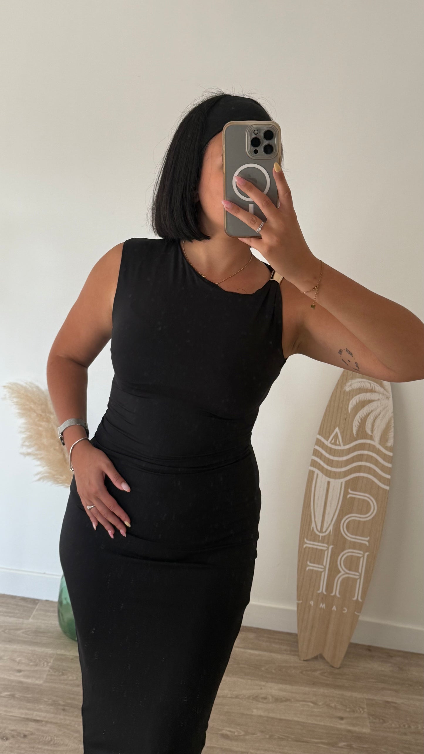 Robe moulante à bijou - NOELLIA