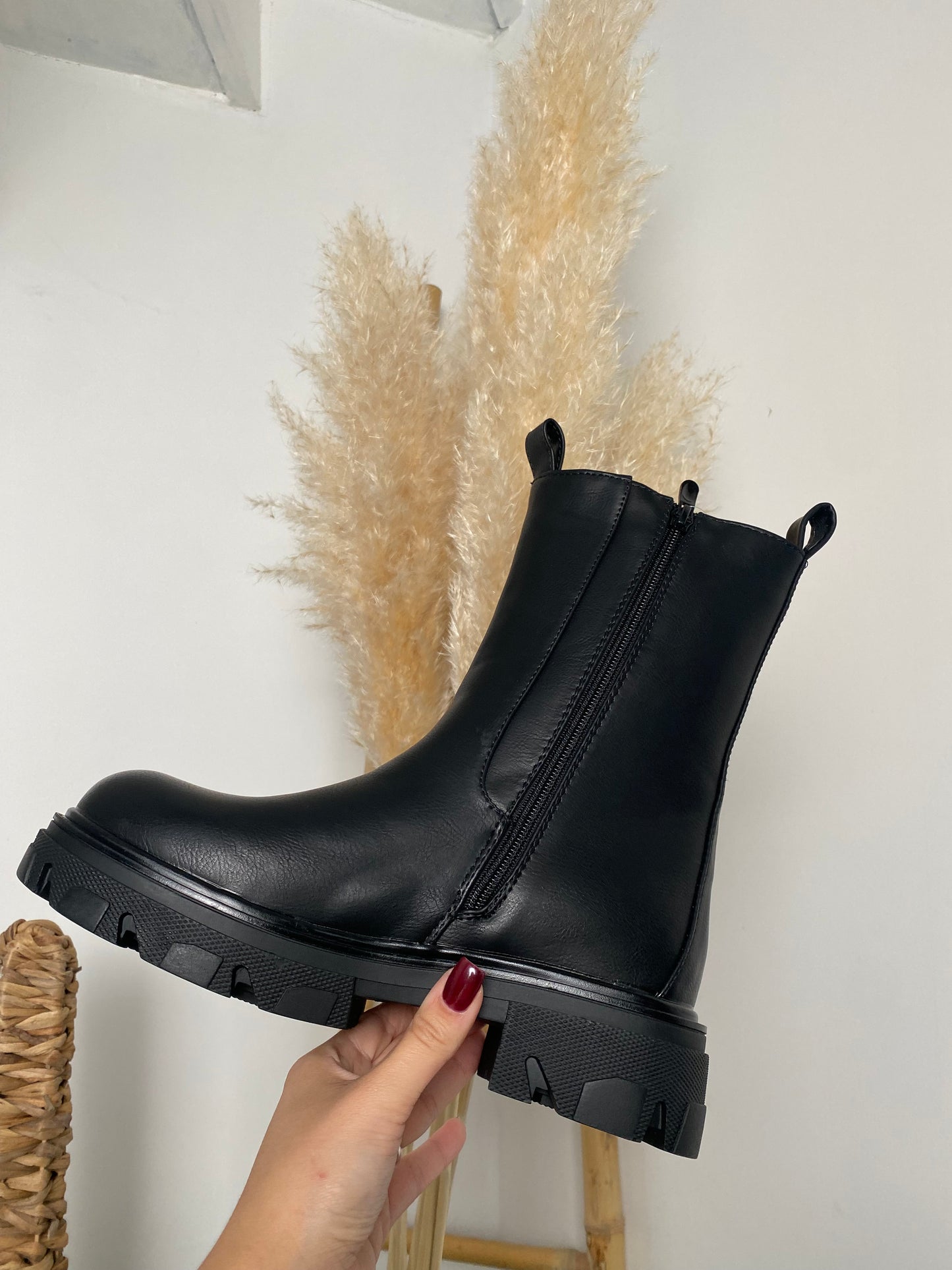 Bottines noires CASSIE