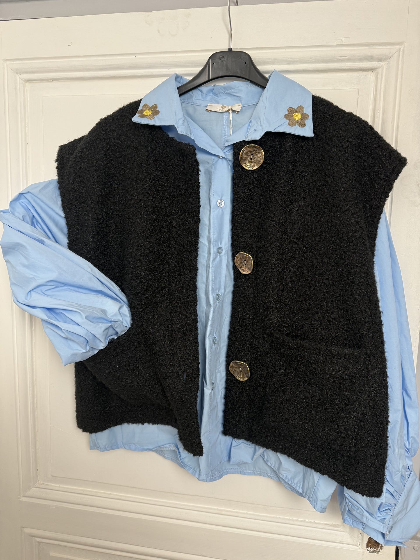 Chemise avec broderie MINELLI