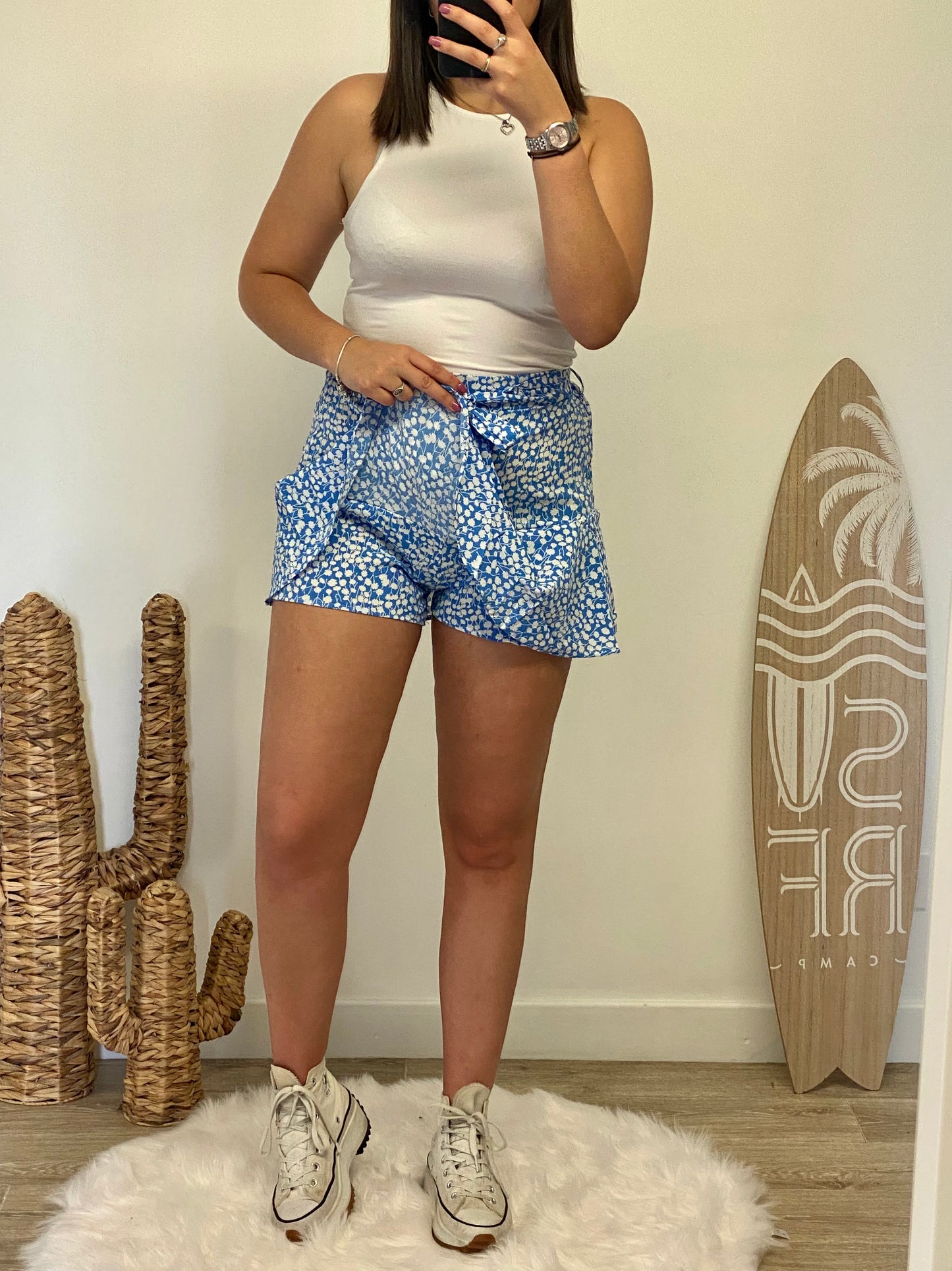 Jupe short Bleu CARAÏBE