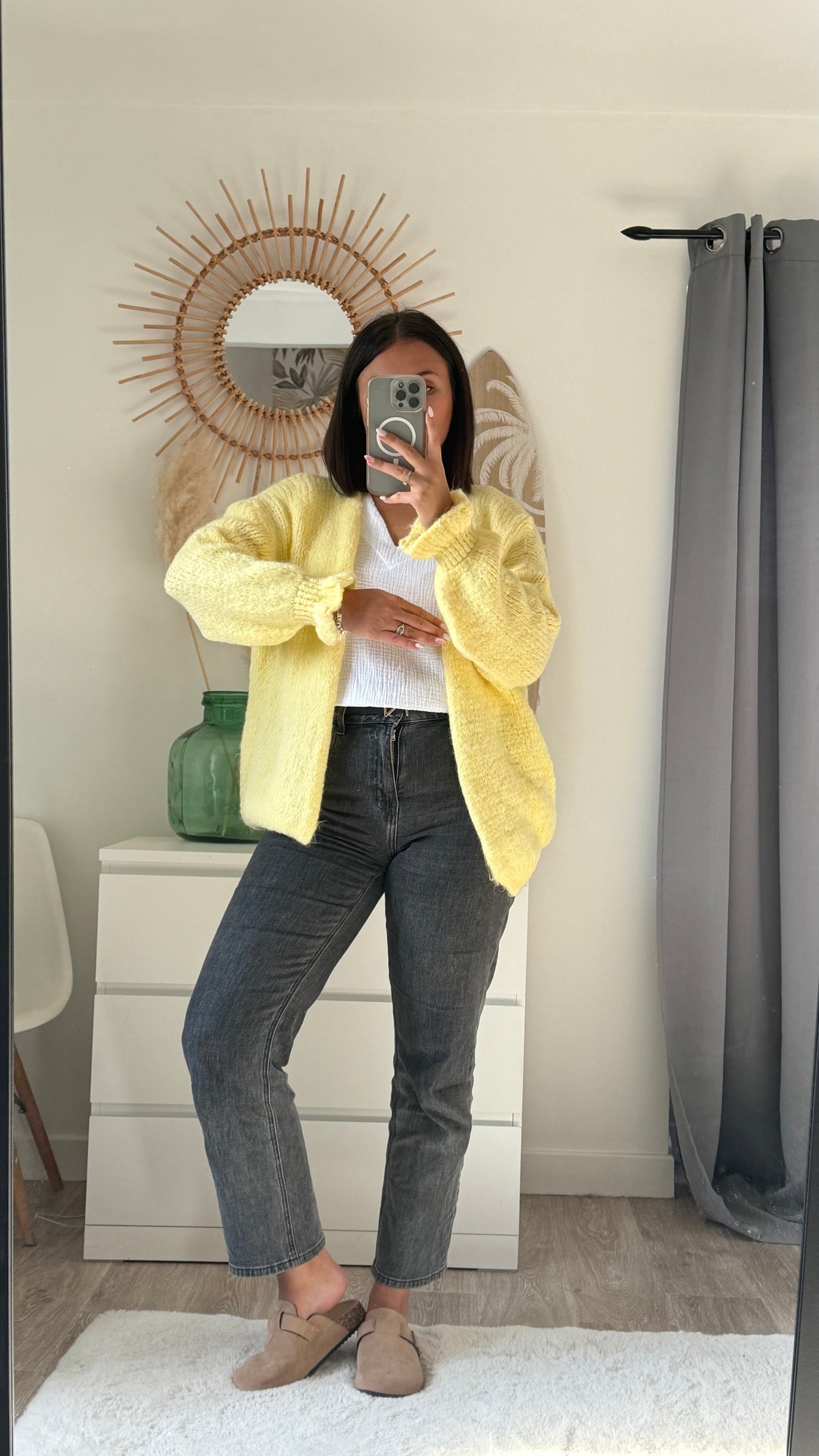 Gilet doux jaune- PAOLA