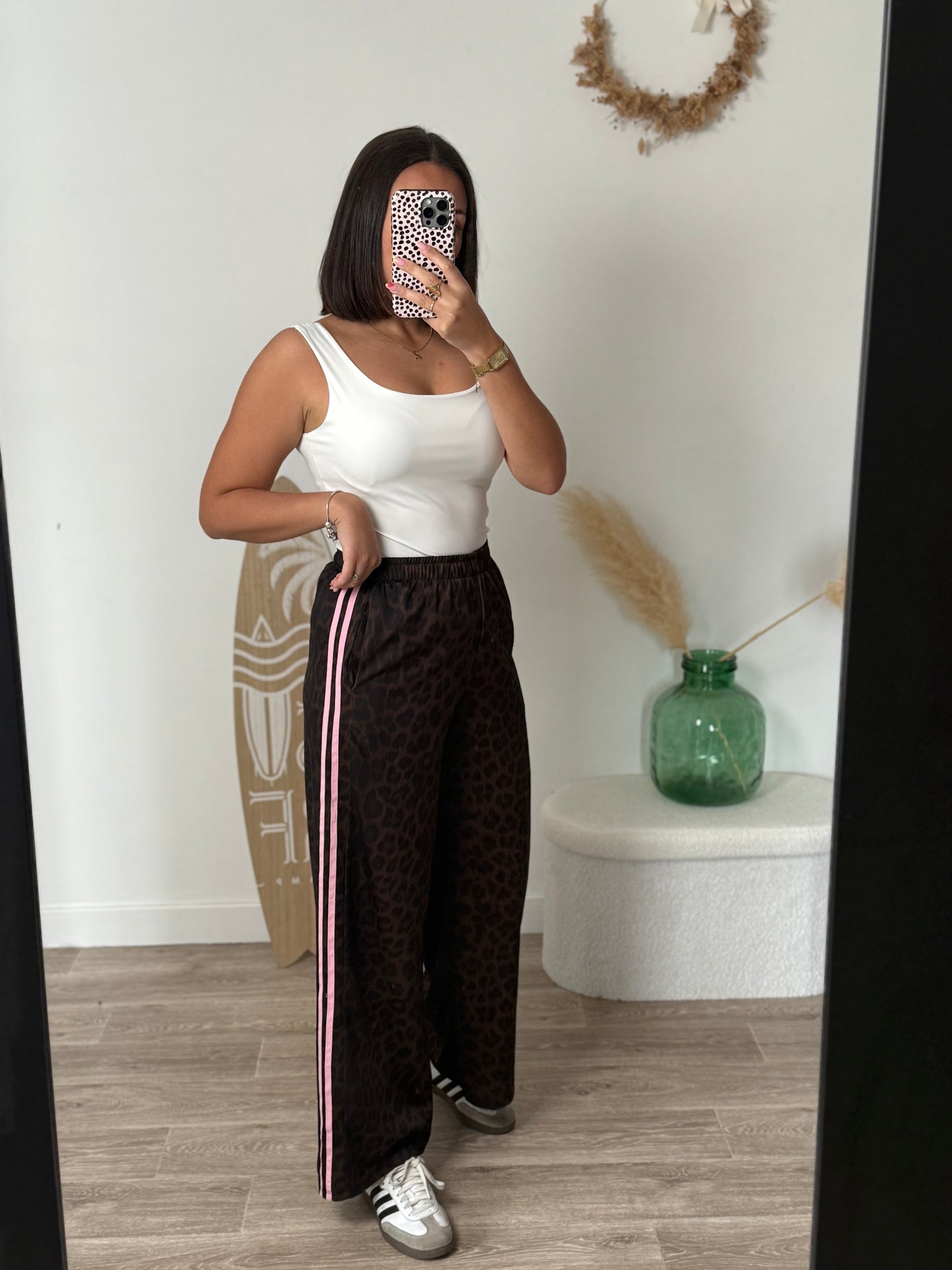 Jogging léopard rose - TRESSIA