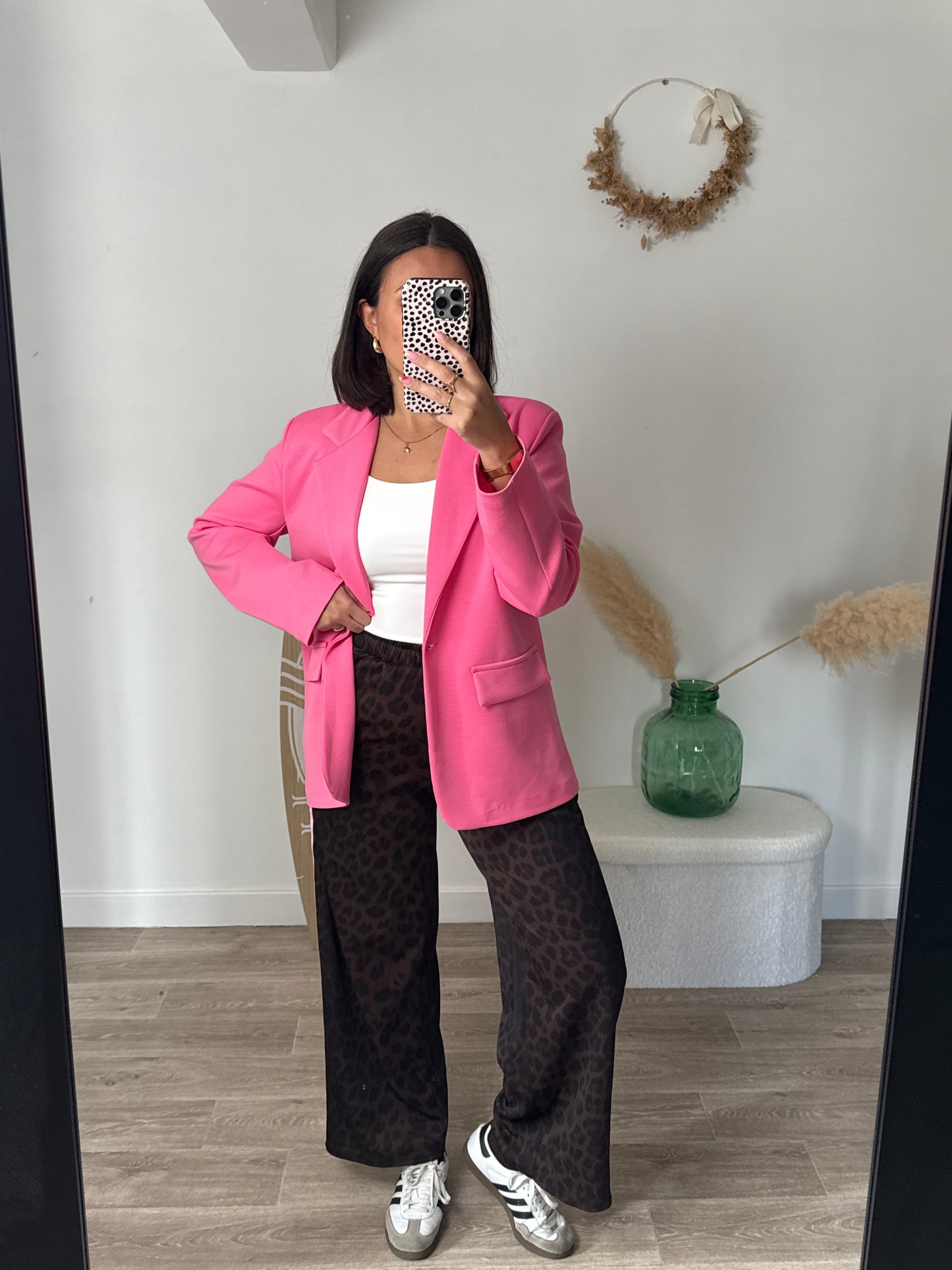 Jogging léopard rose - TRESSIA