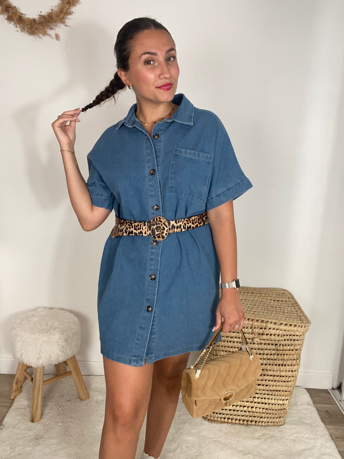 Robe en jeans ASSIA