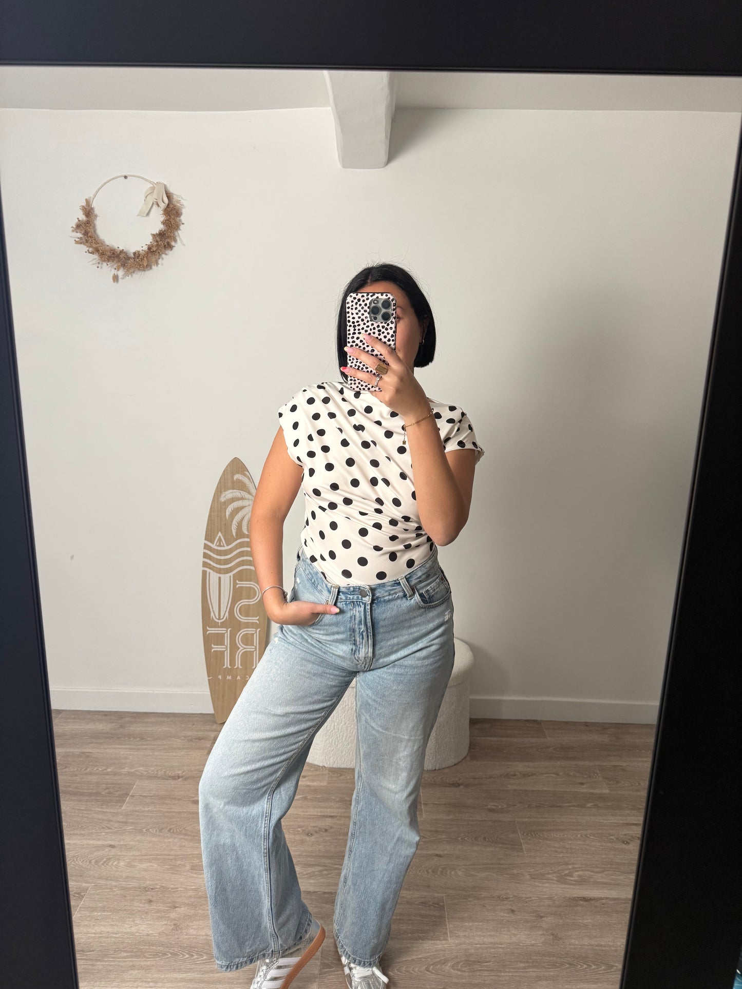 T-shirt à pois JESSICA