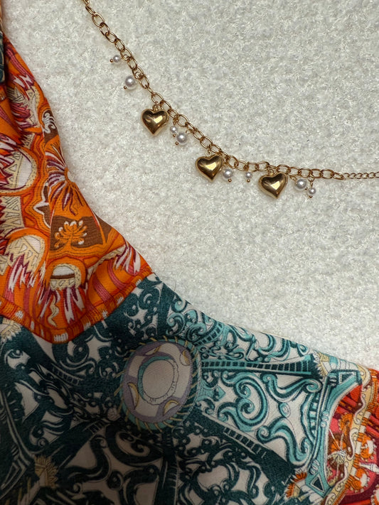 Bracelet breloque cœur