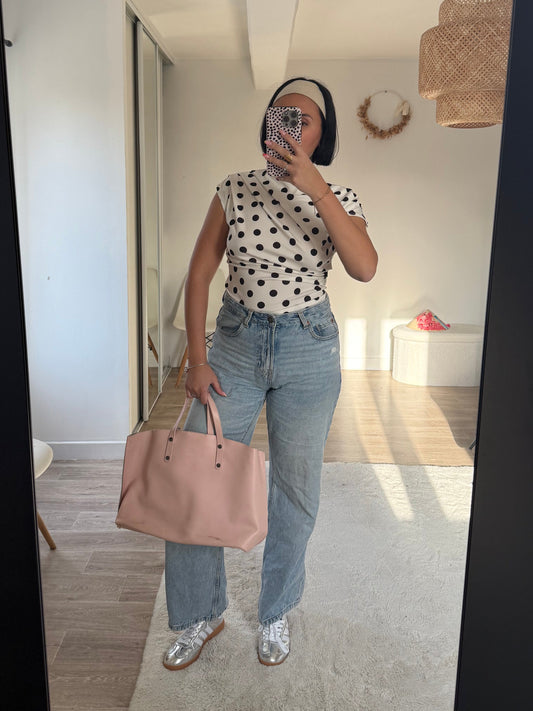 T-shirt à pois JESSICA