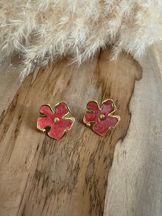 Boucles d'oreilles FLORA