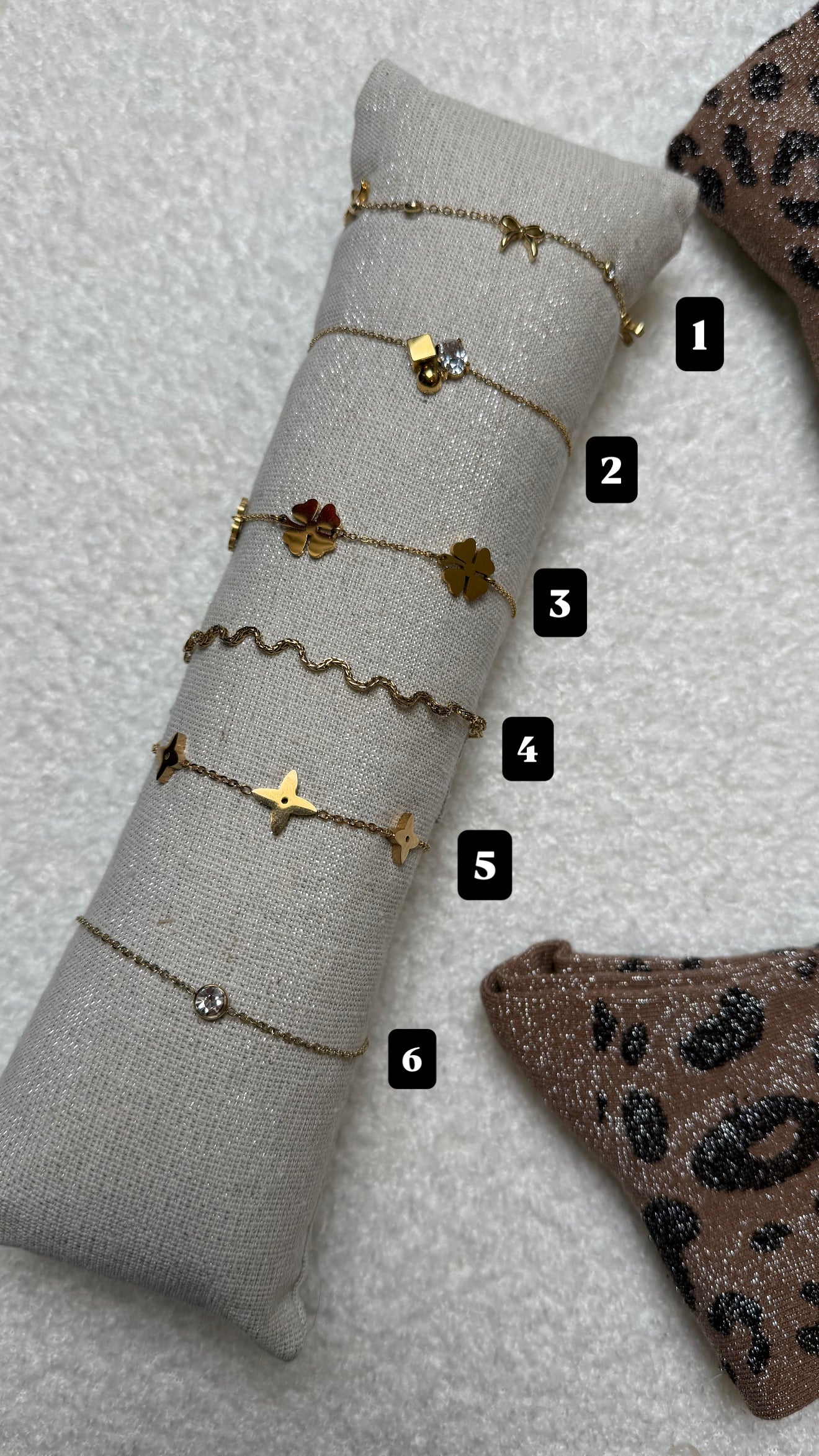 Bracelets aux choix