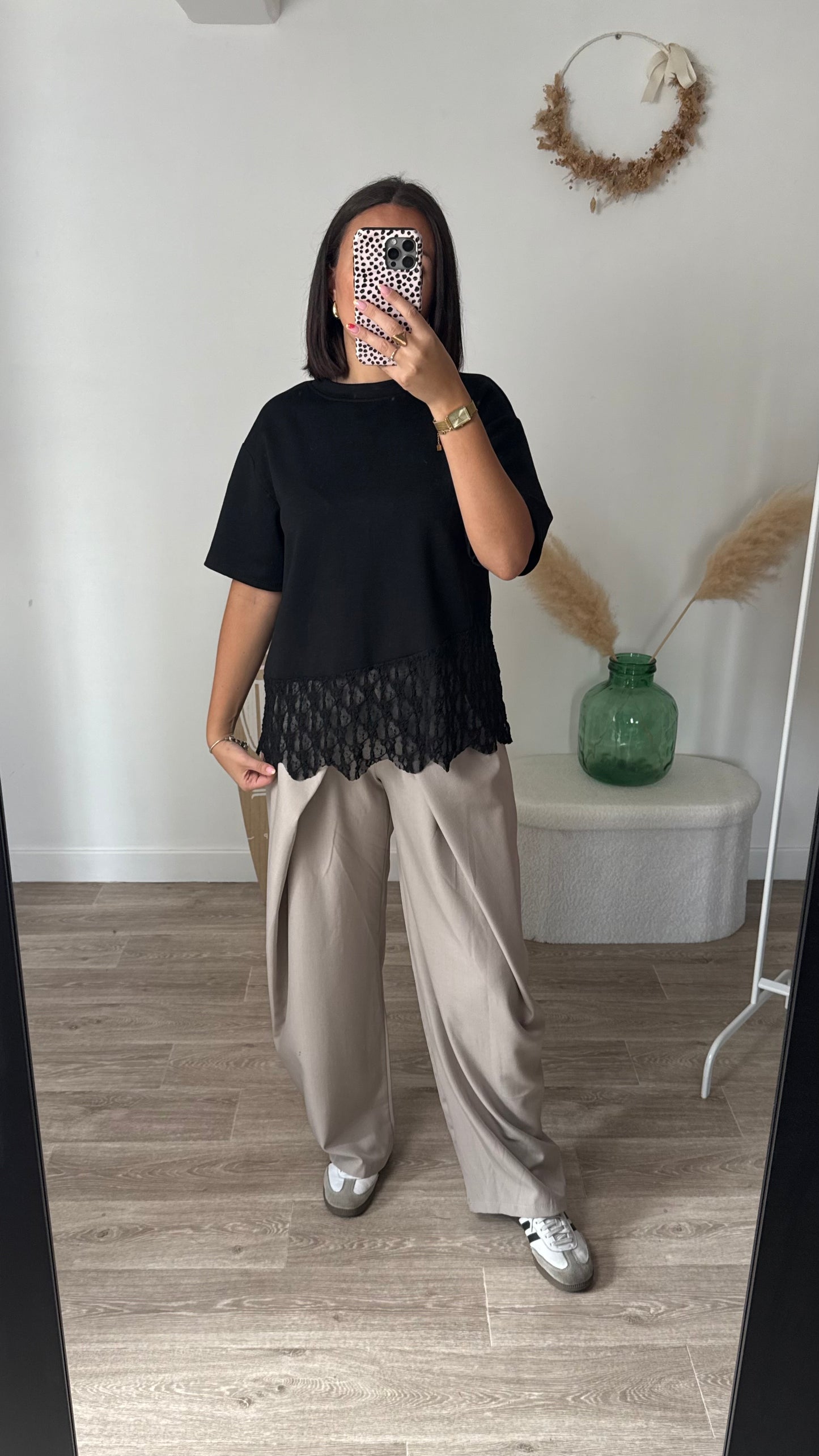 Pantalon ballon taupe - BILLIE