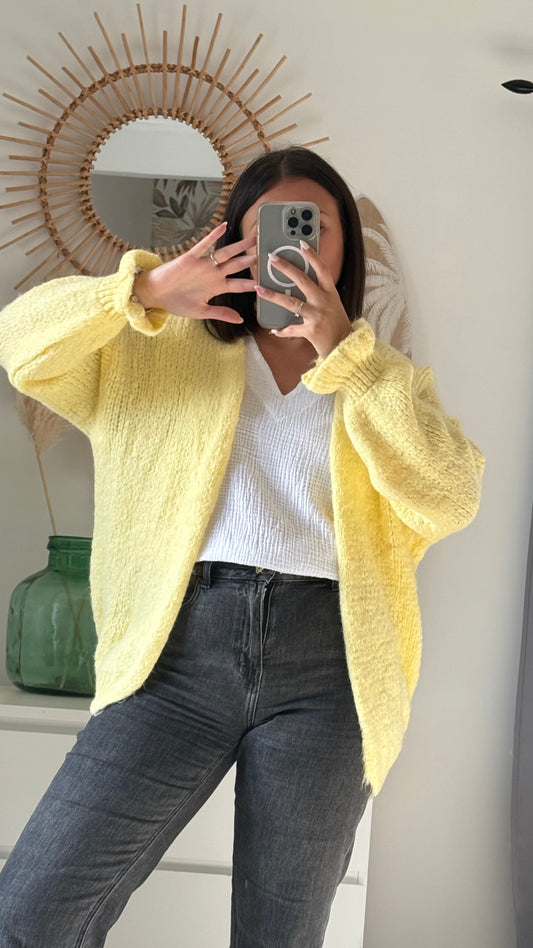 Gilet doux jaune- PAOLA