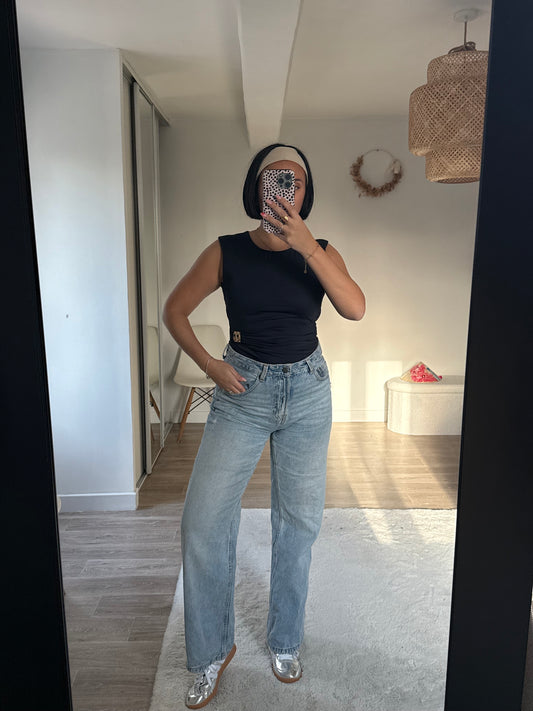 Top bleu marine SAVANA