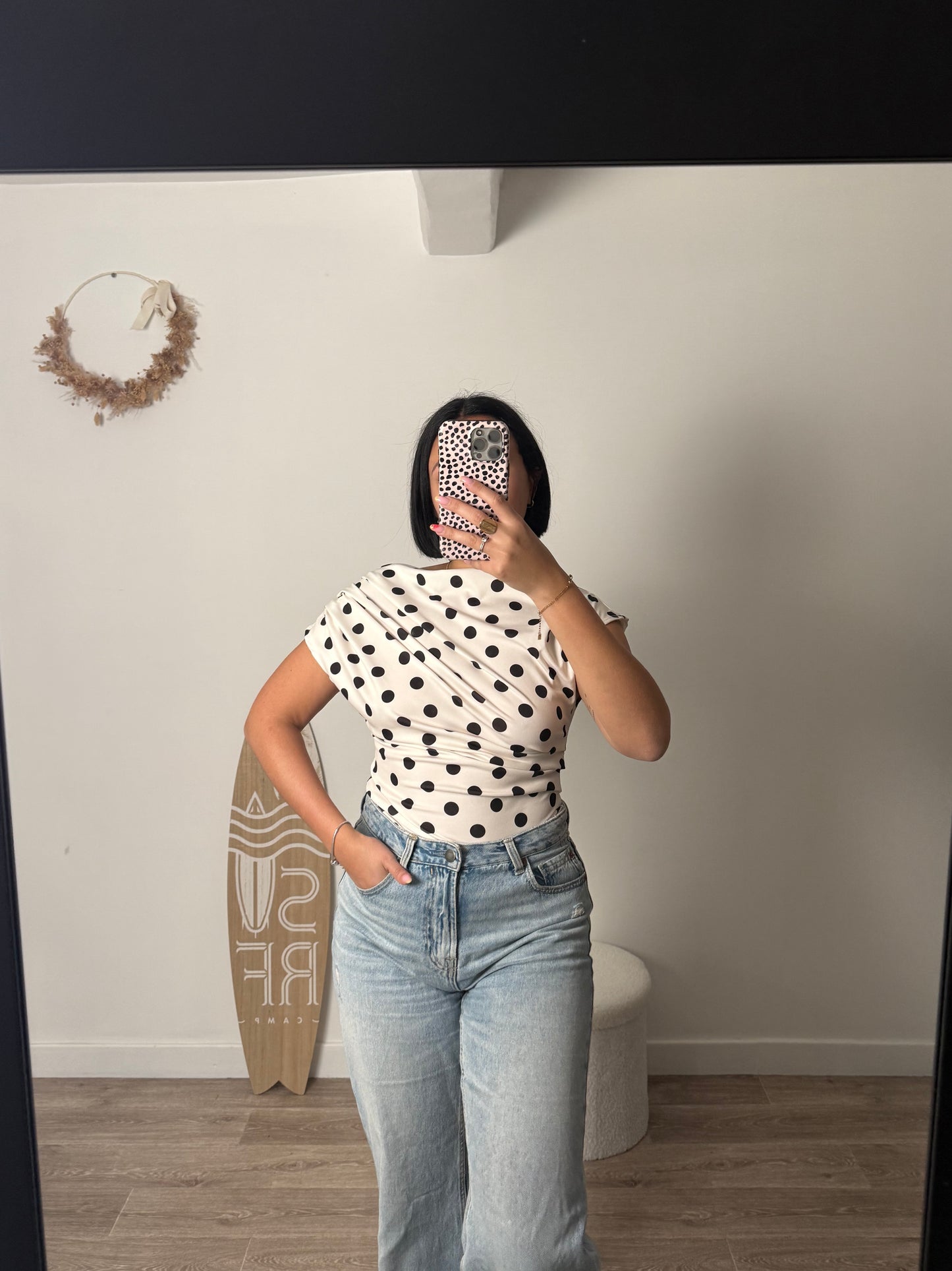 T-shirt à pois JESSICA