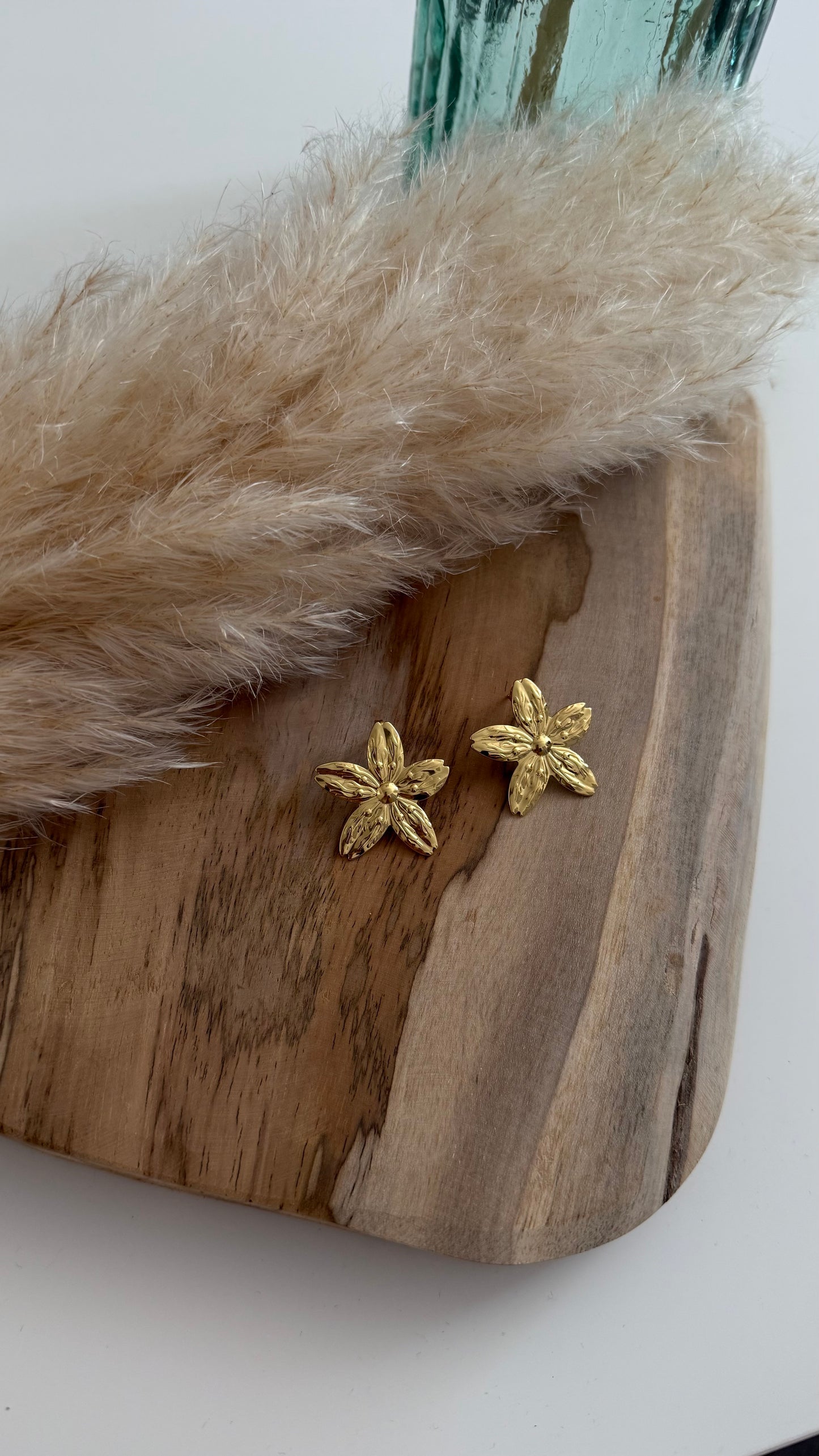 Boucles d'oreilles- FLEURS