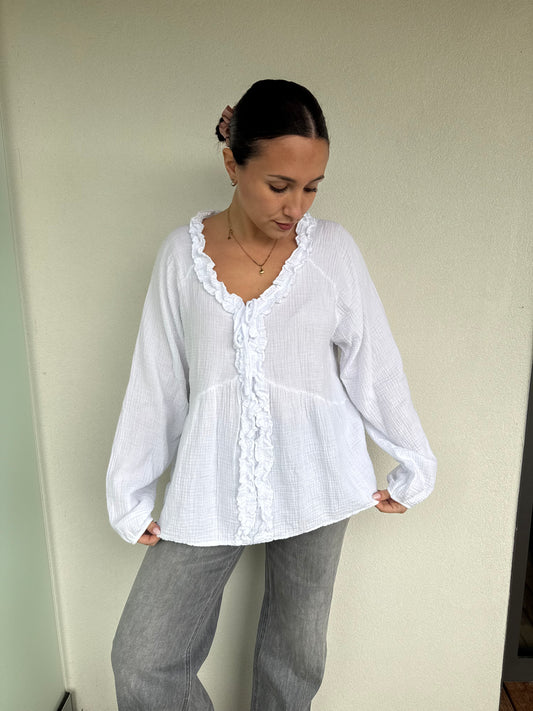 Chemisier blanc - LALY