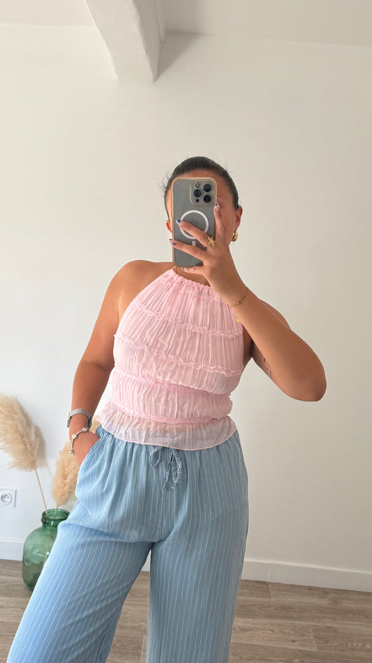 Top dos nu rose - JENNA