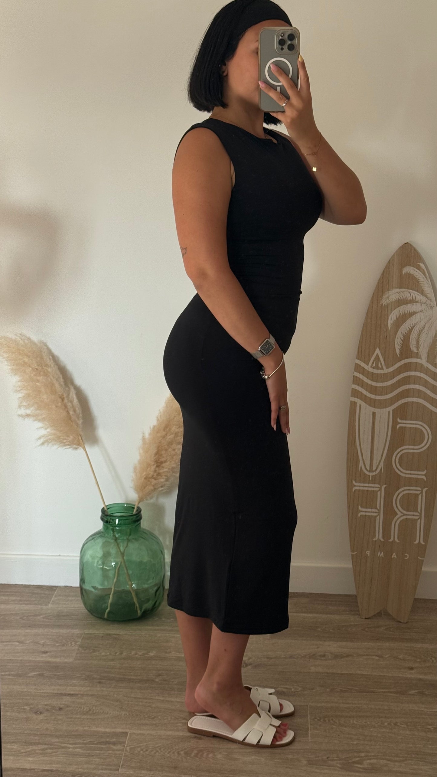 Robe moulante à bijou - NOELLIA